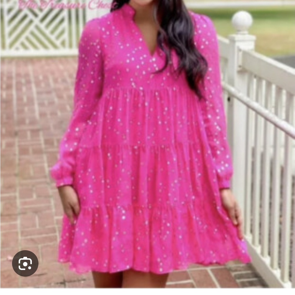 Lilly Pulitzer Pink Swing Dress